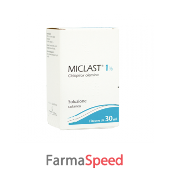 miclast - 1% soluzione cutanea 1 flacone da 30 ml 