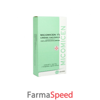micomicen - 1% crema vaginale tubo 78 g + 12 applicatori 