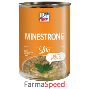 minestrone di verdure pronto bio 400 g