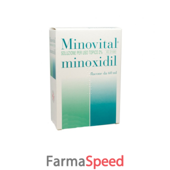 minovital - 2% soluzione cutanea flacone 60ml 