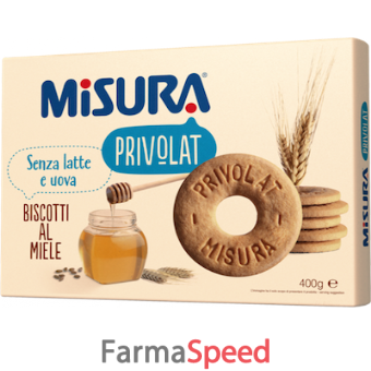 misura privolat biscotti al miele no olio di palma 400 g