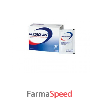 mucosolvan - 60 mg granulato per soluzione orale 20 bustine 