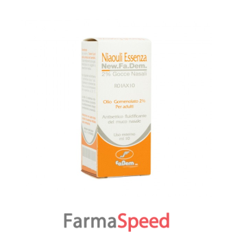 niaouli essenza - 2% adulti gocce nasali, soluzione flacone 10 ml 