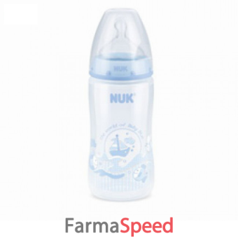 nuk biberon fc pp blu tettarella lattice 300 ml