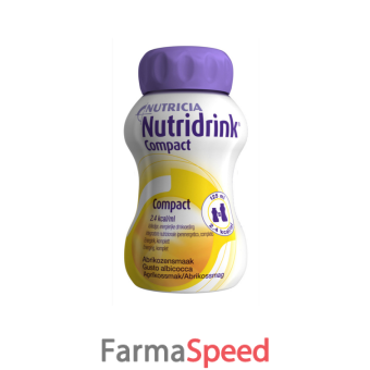 nutridrink compact albicocca 4x125 ml