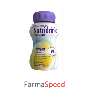 nutridrink compact vaniglia 125 ml 4 pezzi