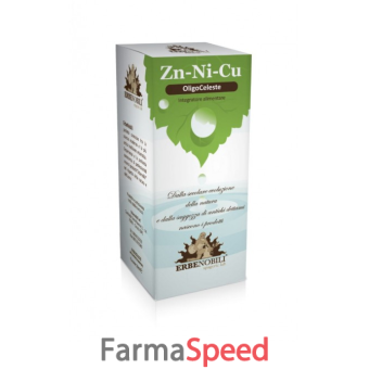 oligoceleste zinco/nichel/rame 50 ml