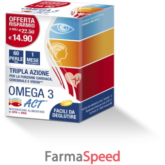 omega 3 act 60 perle 540 mg
