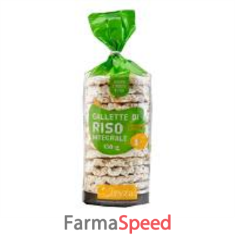 oryza gallette riso integrale bio 130 g