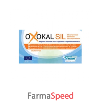 oxokal sil 30 compresse astuccio 19,5 g