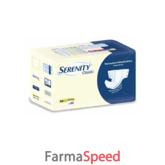 pannolone a mutandina serenity ultra classic large 4 x 30 pezzi