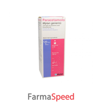 paracetamolo my - 120 mg/5 ml soluzione orale 1 flacone da 120 ml 