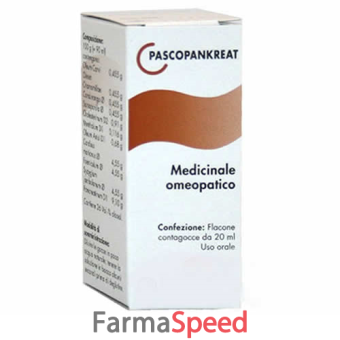 pascopankreat vital gocce 20 ml pascoe