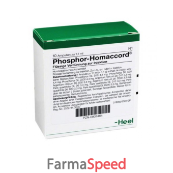 heel phosphoricum homaccord 10 fiale