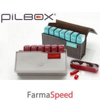pilbox mini pilloliera settimanale
