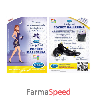 pocket ballerina nero 38