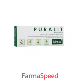 puralit deodorante alito 20 compresse