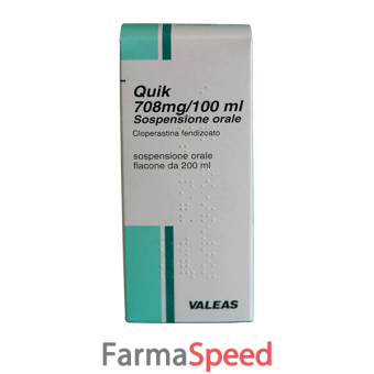 quik - 708 mg/100 ml sospensione orale 1 flacone 200 ml 
