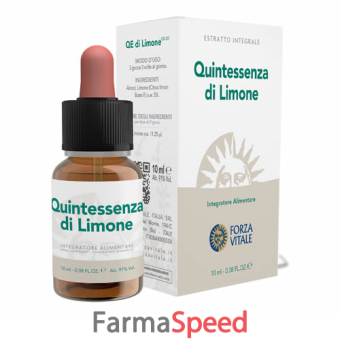 quintessenza di limone gocce 10 ml