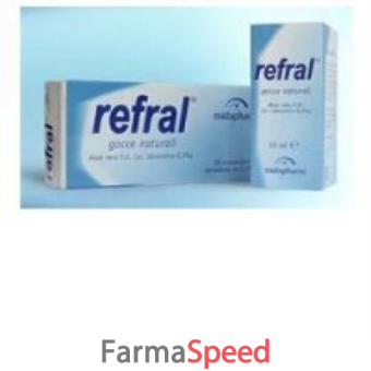 refral monodose gocce oculari 20 contenitori x 0,5 ml