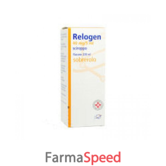 relogen - 40 mg/5 ml sciroppo 1 flacone da 200 ml 