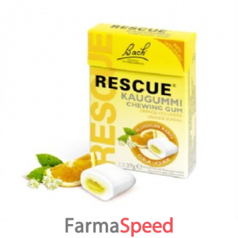 rescue chewing gum arancia/sambuco 37 g