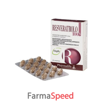 resveratrolo 100% 30 compresse