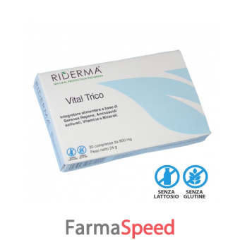 riderma vital trico 30 compresse