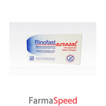 rinofast aerosol 15 fialoidi monodose da 5 ml