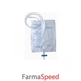 sacca di drenaggio letto per incontinenza 2000ml in pvc con valvola di non ritorno e scarico sterile con tubo di raccordo 120cm 1 pezzo riutilizzabile