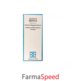 sciroppo berta - sciroppo 130 g