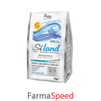 siland diet adult mini pesce azzurro e agrumi crocchette 1 kg