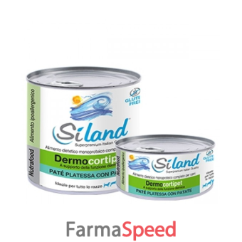 siland diet dermocortipet cane platessa/patate 155 g