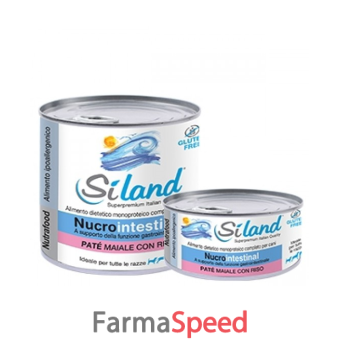 siland diet nucrointestinal cane maiale/riso 155 g