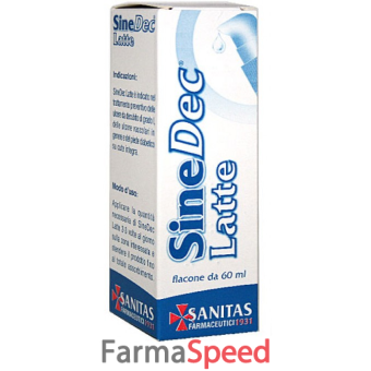 sinedec latte ossigenato per prevenzione e medicazione ulcere vascolari 60 ml