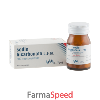 sodio bicarb - 500 mg compresse 50 compresse