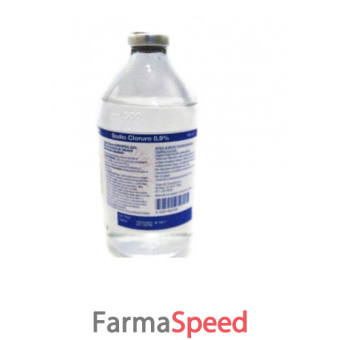 sodio cloruro euros - 0,9% soluzione per infusione flacone 100 ml 