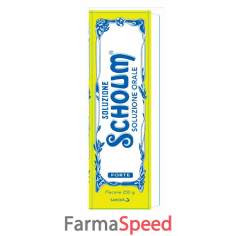 soluzione schoum - forte soluzione orale flacone 250 g