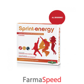sprint energy 10 flaconcini x 12 ml