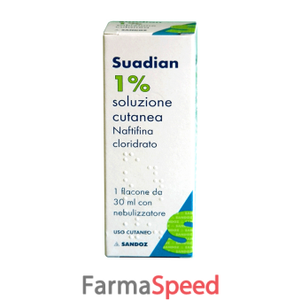 suadian - 10 mg/ml soluzione cutanea flacone 30 ml con nebulizzatore