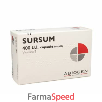 sursum - 400 ui capsule molli 30 capsule 