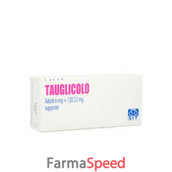 tauglicolo*bb 12 supp 3 mg + 57,85 mg