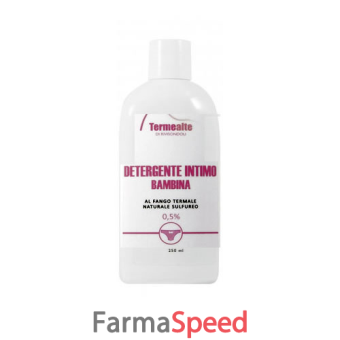 terme alte detergente intimo bambina fango 0,5% 250 ml