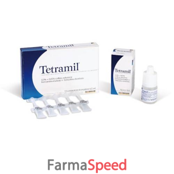 tetramil - 0,3% + 0,05% collirio, soluzione 10 contenitori monodose da 0,5 ml 