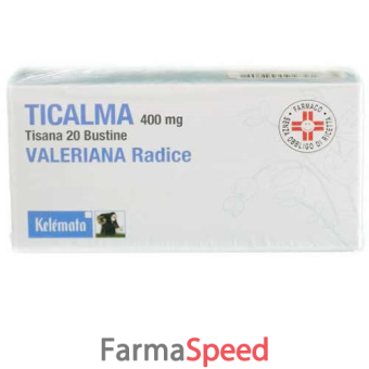 ticalma - 400 mg tisana 20 bustine 