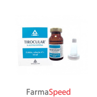 tirocular - 4% collirio, soluzione flacone 10 ml 