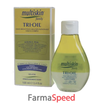 tri oil olio bioattivo multifunzionale viso corpo 100 ml