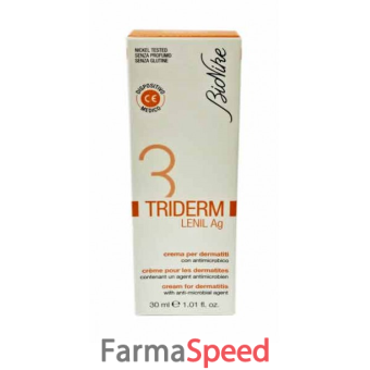triderm lenil ag crema per dermatiti con antimicrobico