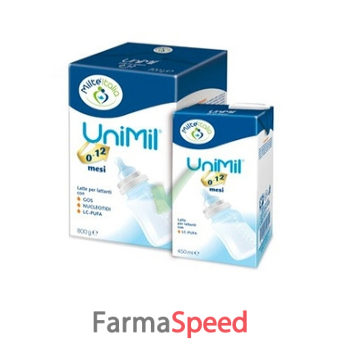 unimil latte liquido slim 450 ml 12 pezzi
