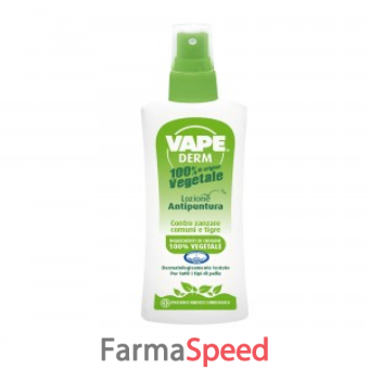 vape derm 100% origive vegetale lozione 100 ml